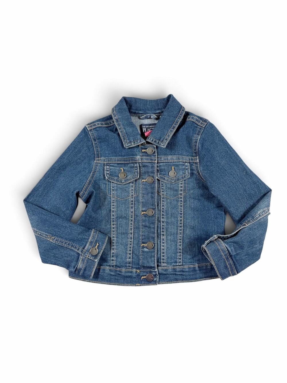 The Children’s Place Girls Denim Jean Jacket Blue size 5